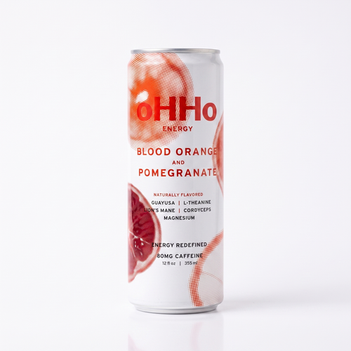 oHHo Energy Blood Orange and Pomegranate can
